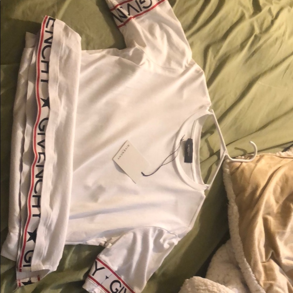 Givenchy white t shirt.